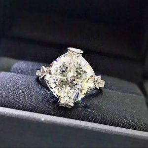 4ct Princess Cut Ring